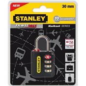 Cadenas noir à code approuvé TSA Stanley